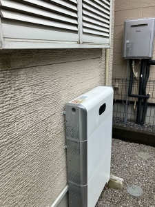 蓄電池増設工事の施工前