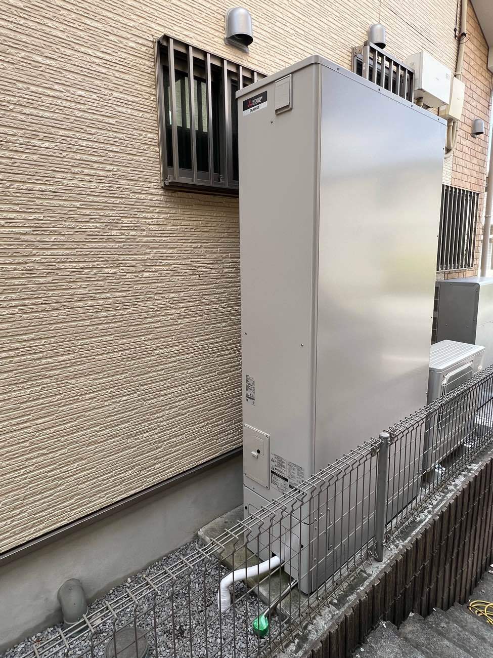 エコキュート交換工事後の写真