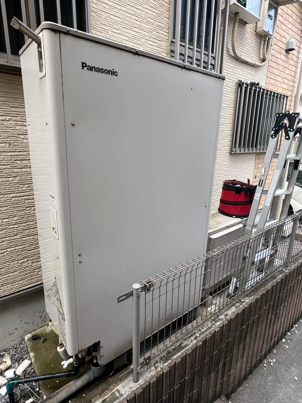エコキュート施工前